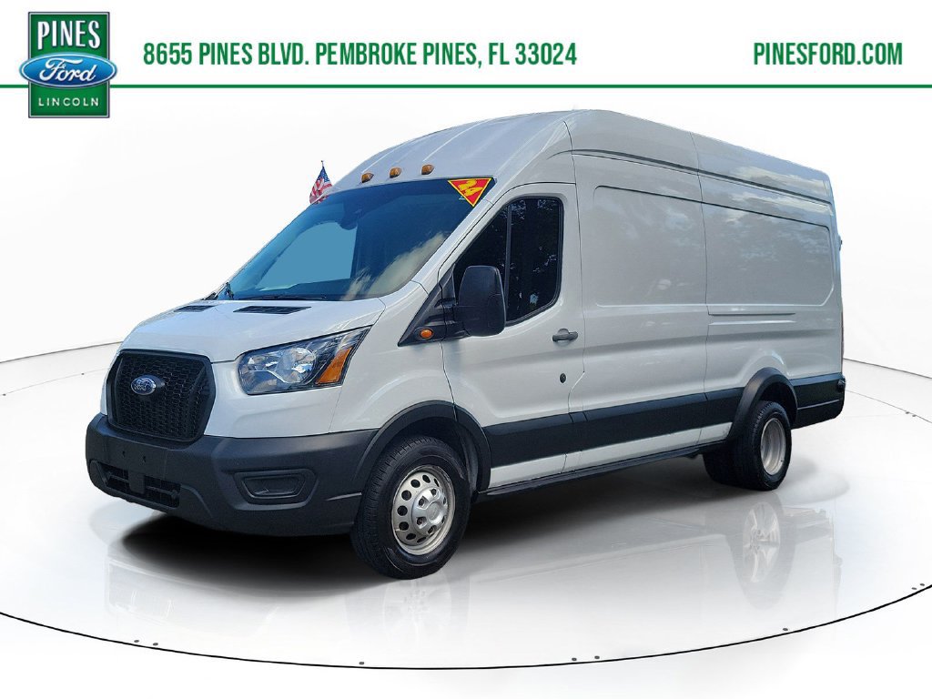 Used 2024 Ford Transit 350 148 High Roof Extended DRW w/ Load Area Protection Package RWD 360° Tour
