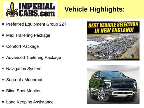 Certified 2026 Chevrolet Suburban Z71 w/ Comfort Package AWD/4WD image 3