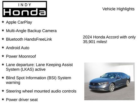 Used 2024 Honda Accord EX image 7