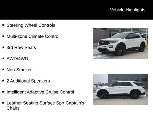 Certified 2023 Ford Explorer ST w/ Equipment Group 401A image 31