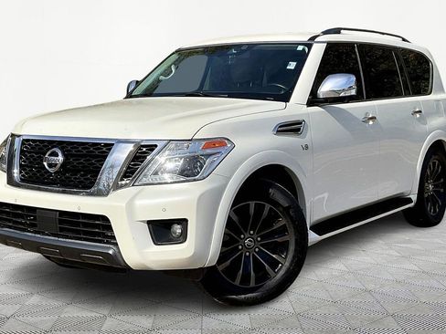 Used 2020 Nissan Armada Platinum w/ Captain's Chairs Package image 2
