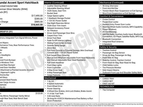 Used 2017 Hyundai Accent Sport FWD image 11