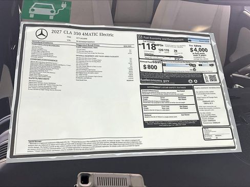 New 2027 Mercedes-Benz CLA 350 image 18