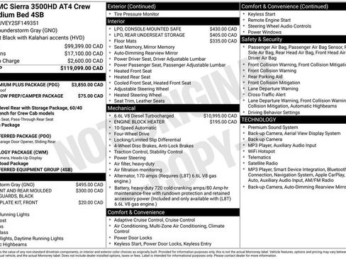 Used 2025 GMC Sierra 3500 AT4 w/ AT4 Premium Plus Package AWD/4WD image 14