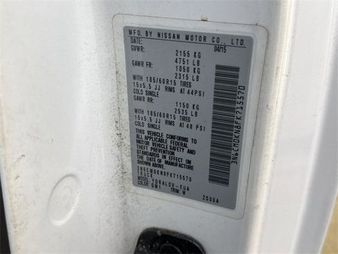 Used 2015 Nissan NV200 S w/ Back Door Glass Package image 25