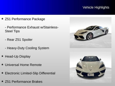 Used 2020 Chevrolet Corvette Stingray Premium Cpe w/ 3LT Preferred Equipment Group RWD image 24