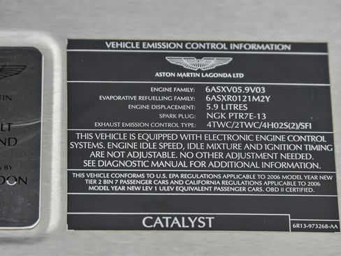 Used 2006 Aston Martin Vanquish S RWD image 20
