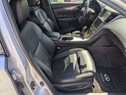 Used 2018 INFINITI Q50 Red Sport 400 w/ Sensory Package (Sport) image 31