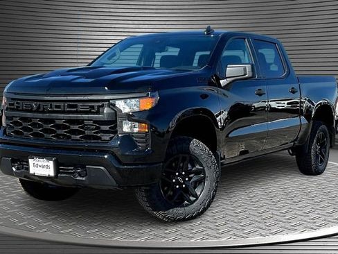 New 2026 Chevrolet Silverado 1500 Custom Trail Boss w/ Dark Appearance Package AWD/4WD image 1
