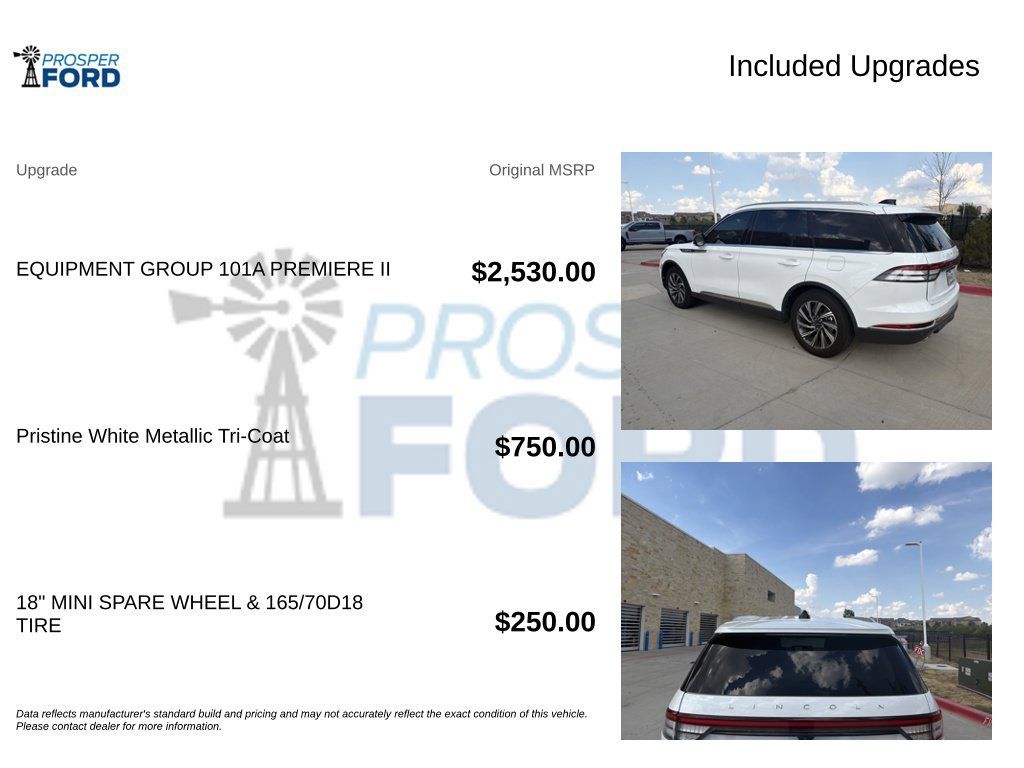 Used 2026 Lincoln Aviator 2WD image 3
