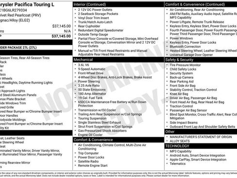 Used 2020 Chrysler Pacifica Touring-L image 17