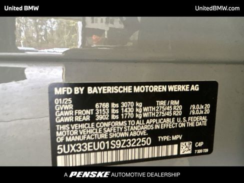 Certified 2025 BMW X5 M60i image 23