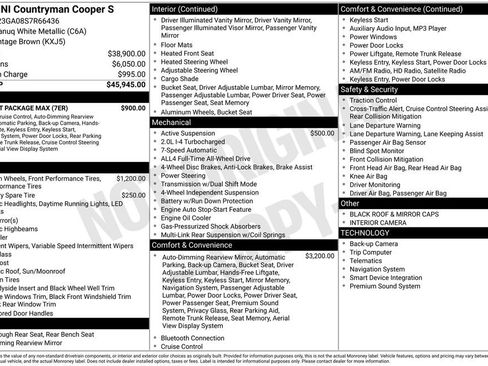 Certified 2025 MINI Cooper Countryman S w/ Comfort Package Max image 17