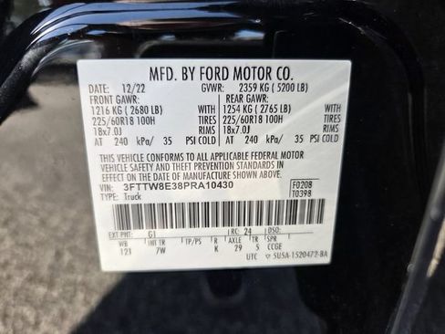 Certified 2023 Ford Maverick XLT w/ Black Appearance Package FWD image 21
