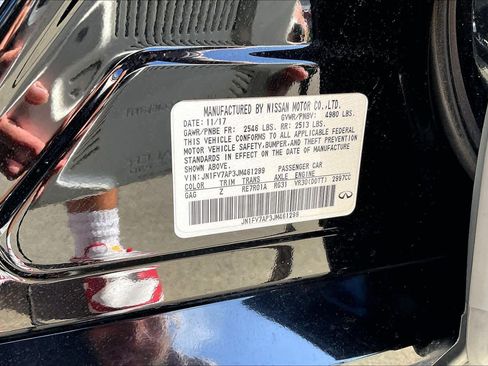 Used 2018 INFINITI Q50 Red Sport 400 w/ Sensory Package (Sport) image 34