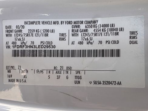 Used 2020 Ford F350 XL w/ XL Value Package AWD/4WD image 20