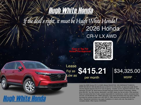 New 2026 Honda CR-V LX image 3