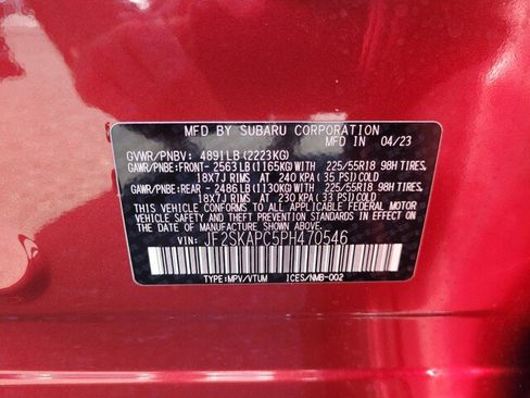 Used 2023 Subaru Forester Limited image 35