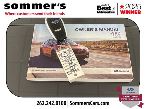 Certified 2023 Subaru WRX Limited AWD/4WD image 27