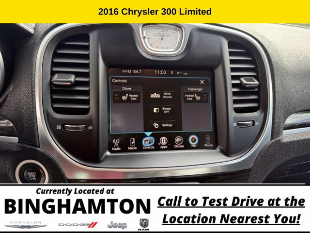 Used 2016 Chrysler 300 Limited w/ Driver Convenience Group AWD/4WD image 21