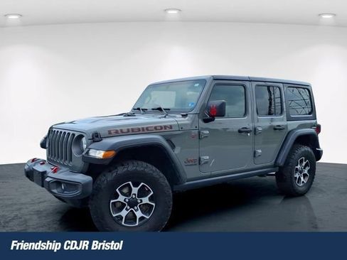 Used 2021 Jeep Wrangler Unlimited Rubicon AWD/4WD image 1