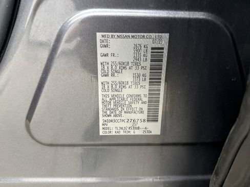 Used 2023 Nissan Pathfinder SL AWD/4WD image 22
