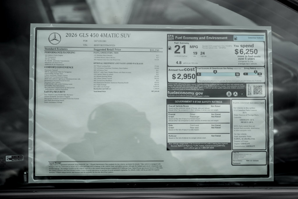 Used 2026 Mercedes-Benz GLS 450 4MATIC image 27