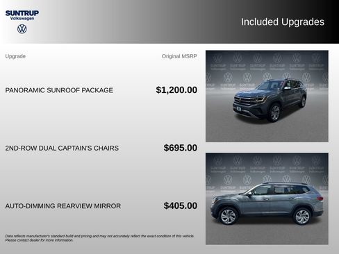 Used 2023 Volkswagen Atlas SE w/ Panoramic Sunroof Package AWD/4WD image 19