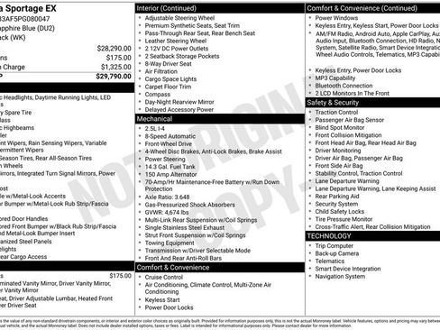 Used 2023 Kia Sportage EX FWD image 2