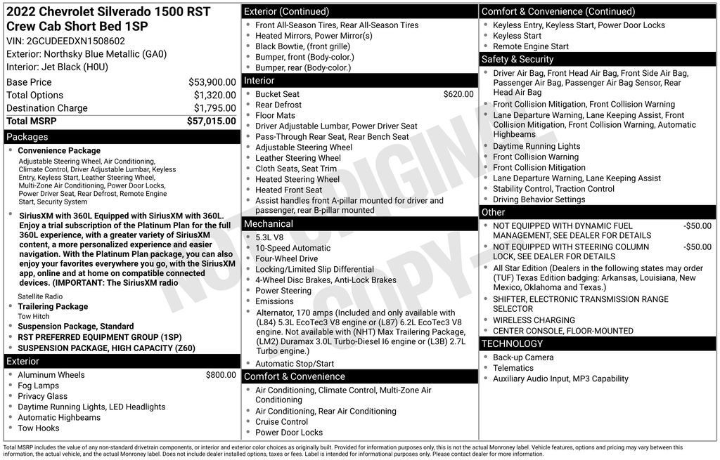 Used 2022 Chevrolet Silverado 1500 RST AWD/4WD image 43