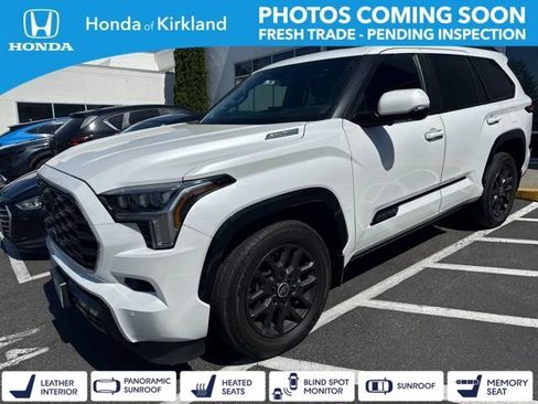 Used 2024 Toyota Sequoia Platinum AWD/4WD image 1