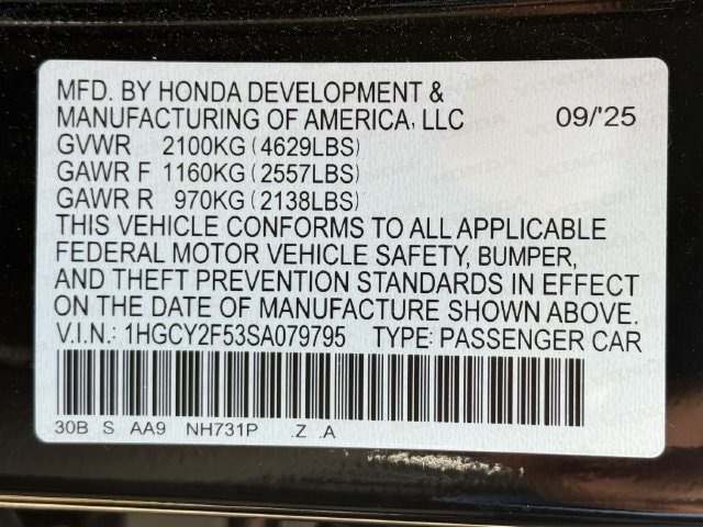 Used 2025 Honda Accord Sport image 29