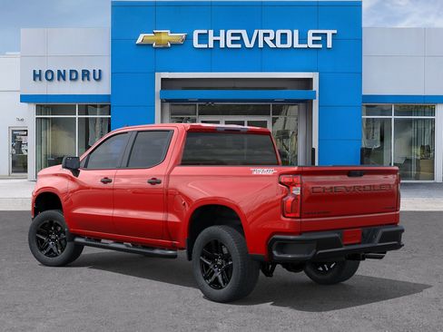 New 2026 Chevrolet Silverado 1500 Custom Trail Boss w/ Turbomax Blackout Package AWD/4WD image 3