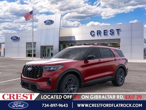 New 2026 Ford Explorer ST w/ Sun And Sound Package AWD/4WD image 1