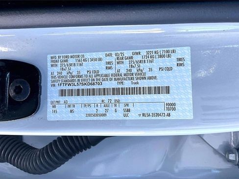 Used 2025 Ford F150 XLT w/ Equipment Group 301A Standard image 32