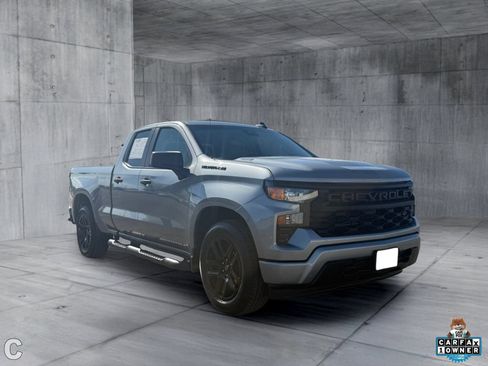 Certified 2024 Chevrolet Silverado 1500 Custom w/ Turbomax Blackout Package RWD image 8