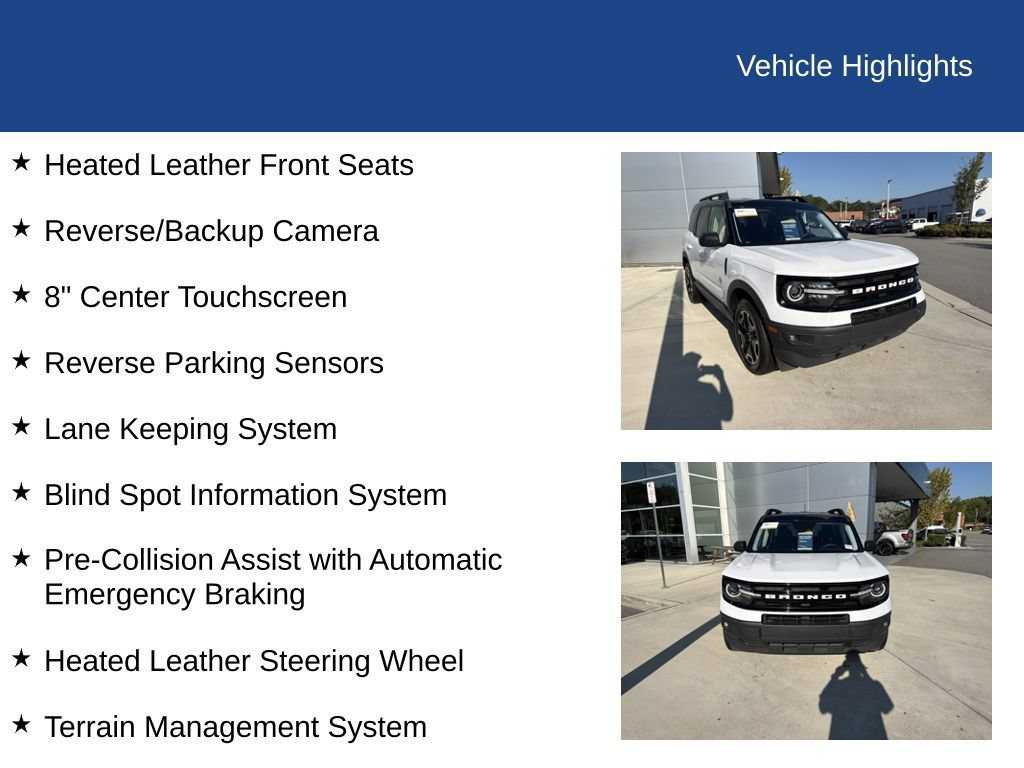 Used 2022 Ford Bronco Sport Outer Banks AWD/4WD image 32
