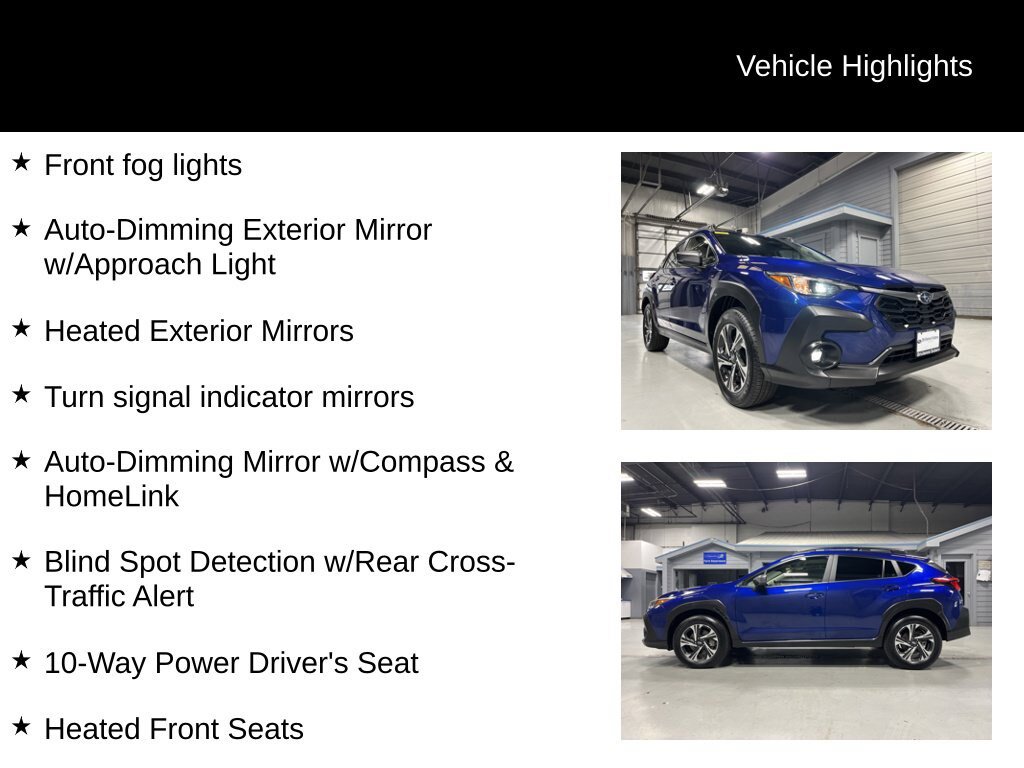 Certified 2024 Subaru Crosstrek 2.0i Premium AWD/4WD image 14