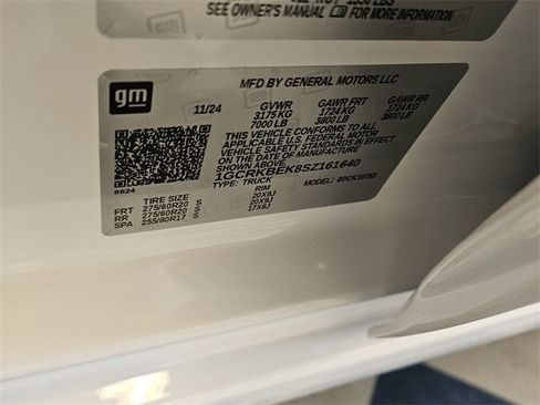 New 2025 Chevrolet Silverado 1500 Custom w/ LPO, Dark Essentials Package image 20