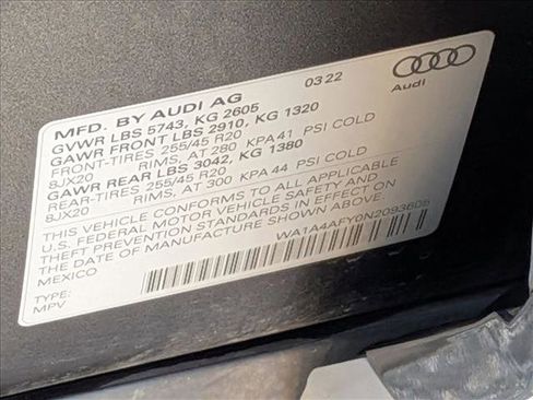 Used 2022 Audi SQ5 Premium image 27