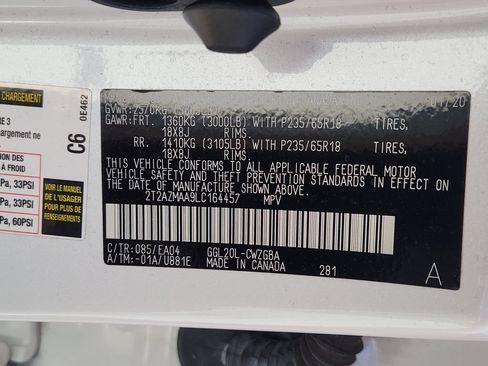 Certified 2020 Lexus RX 350 FWD w/ Accessory Package image 33