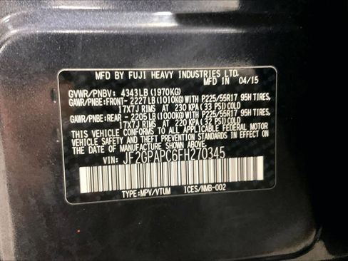 Used 2015 Subaru Crosstrek 2.0i Limited AWD/4WD image 36