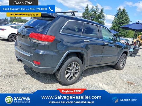 Used 2018 Jeep Grand Cherokee Limited w/ Trailer Tow Group IV AWD/4WD image 4