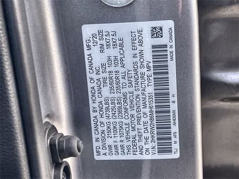 Certified 2021 Honda CR-V EX-L image 22