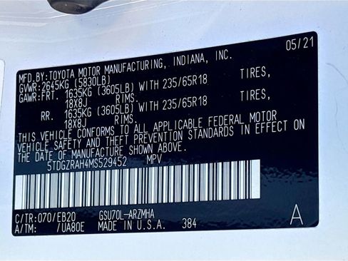 Used 2021 Toyota Highlander XLE image 33