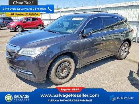 Used 2015 Acura MDX SH-AWD image 1