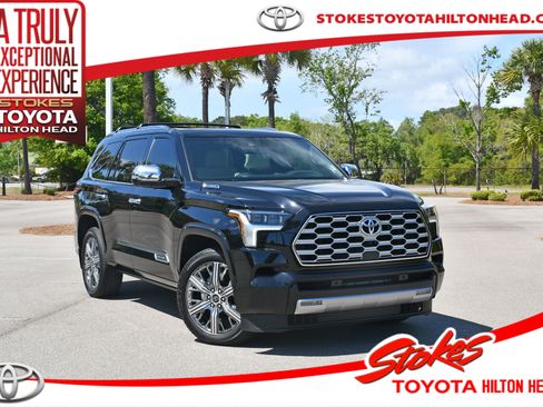 Used 2024 Toyota Sequoia Capstone AWD/4WD image 1