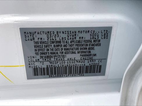 Certified 2023 Nissan Sentra SR w/ SR Premium Package image 33