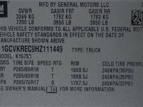Used 2017 Chevrolet Silverado 1500 LT w/ All Star Edition AWD/4WD image 32