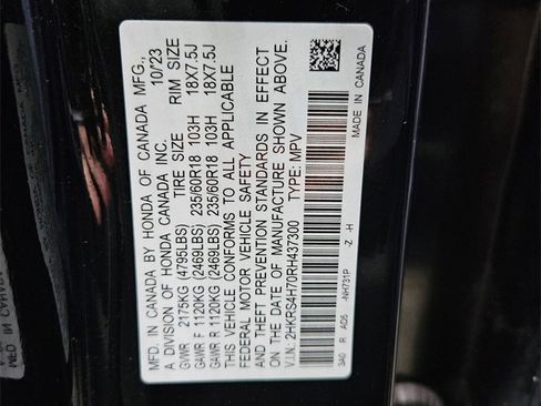 Used 2024 Honda CR-V EX-L image 27